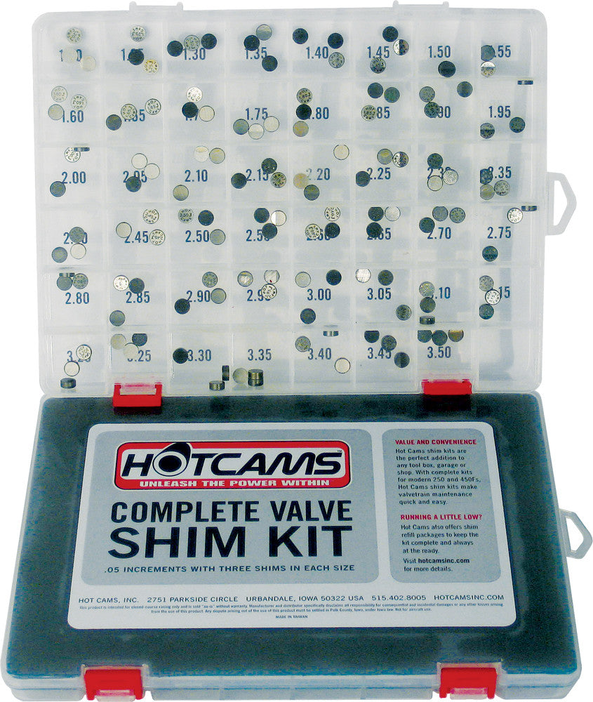Hot Cams Valve Shim Kit — MPN HCSHIM02