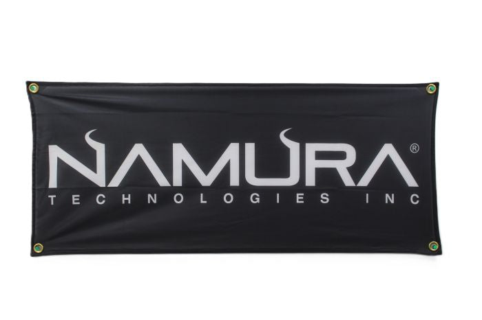 Namura Technologies Inc Black Banner 16" Tall 36" Wide (NAMURA BANNER)