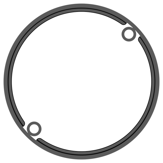 VCAP1 CAP RISER - GLOSS BLACK