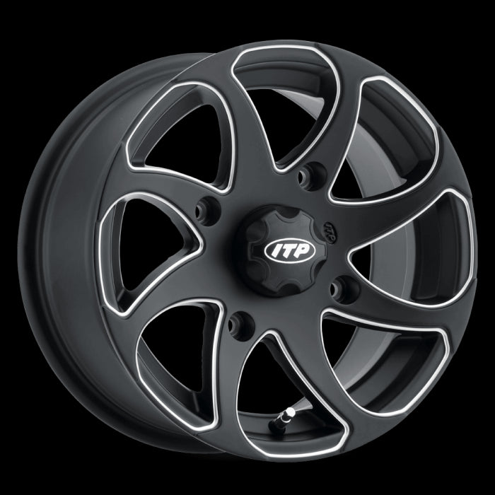 Itp TWISTER-14X7 Black With MILLED(14TW113RBX) - 1422329727BR