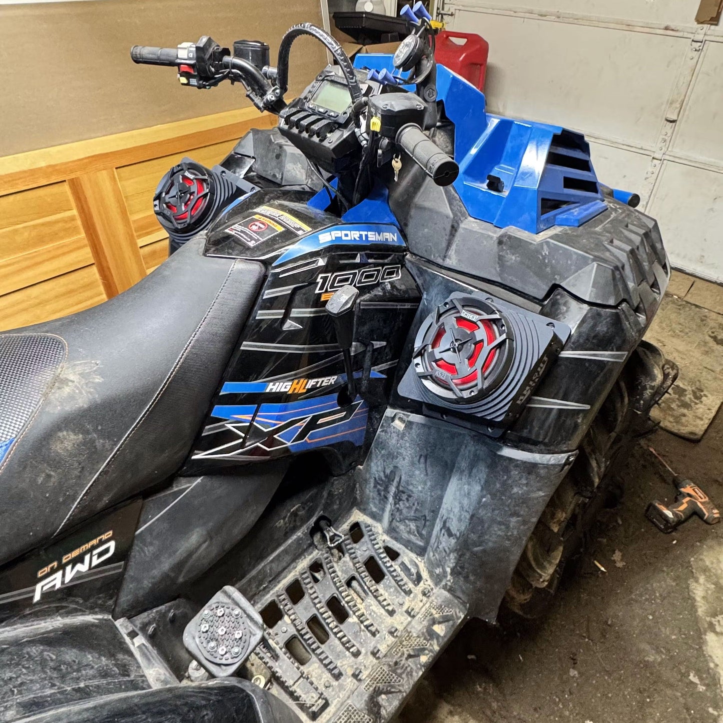 Polaris Sportsman (05-25) Bluetooth LED ATV Sound System