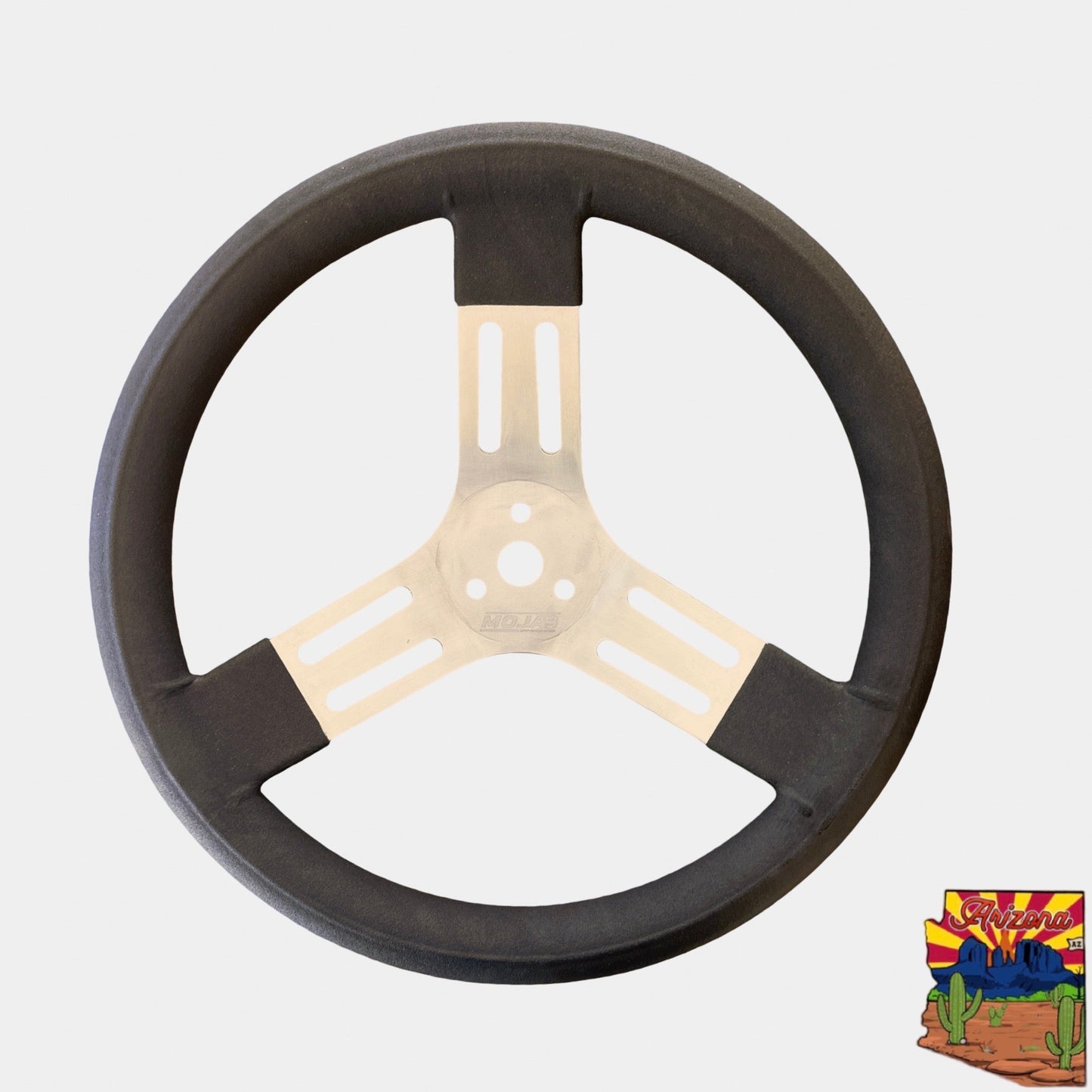 MOJAB 13" Aluminum Steering Wheel – 3-Bolt Pattern
