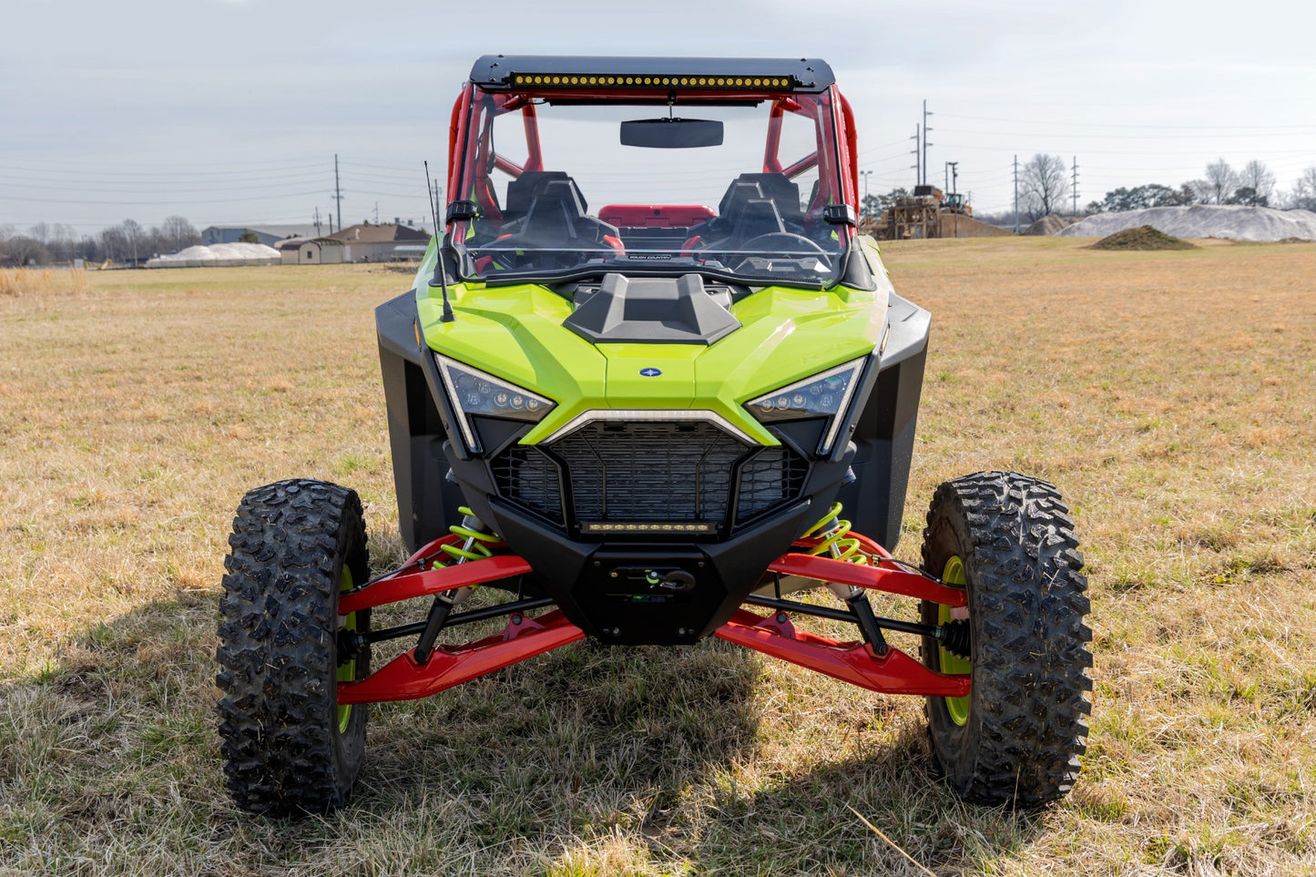 Full Windshield | Scratch Resistant | Polaris RZR Turbo R