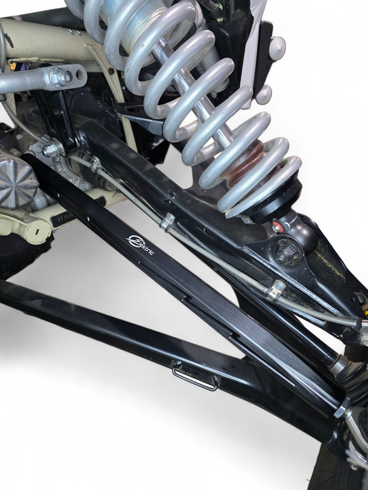 2017+ Can Am X3 Maverick Billet Tie Rods Anodized Black (RS 72" Model Only)