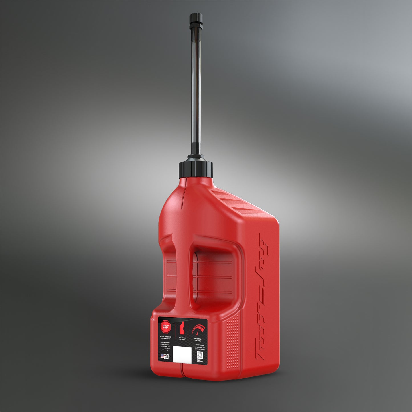 10L Red with Spout & Standard Cap
