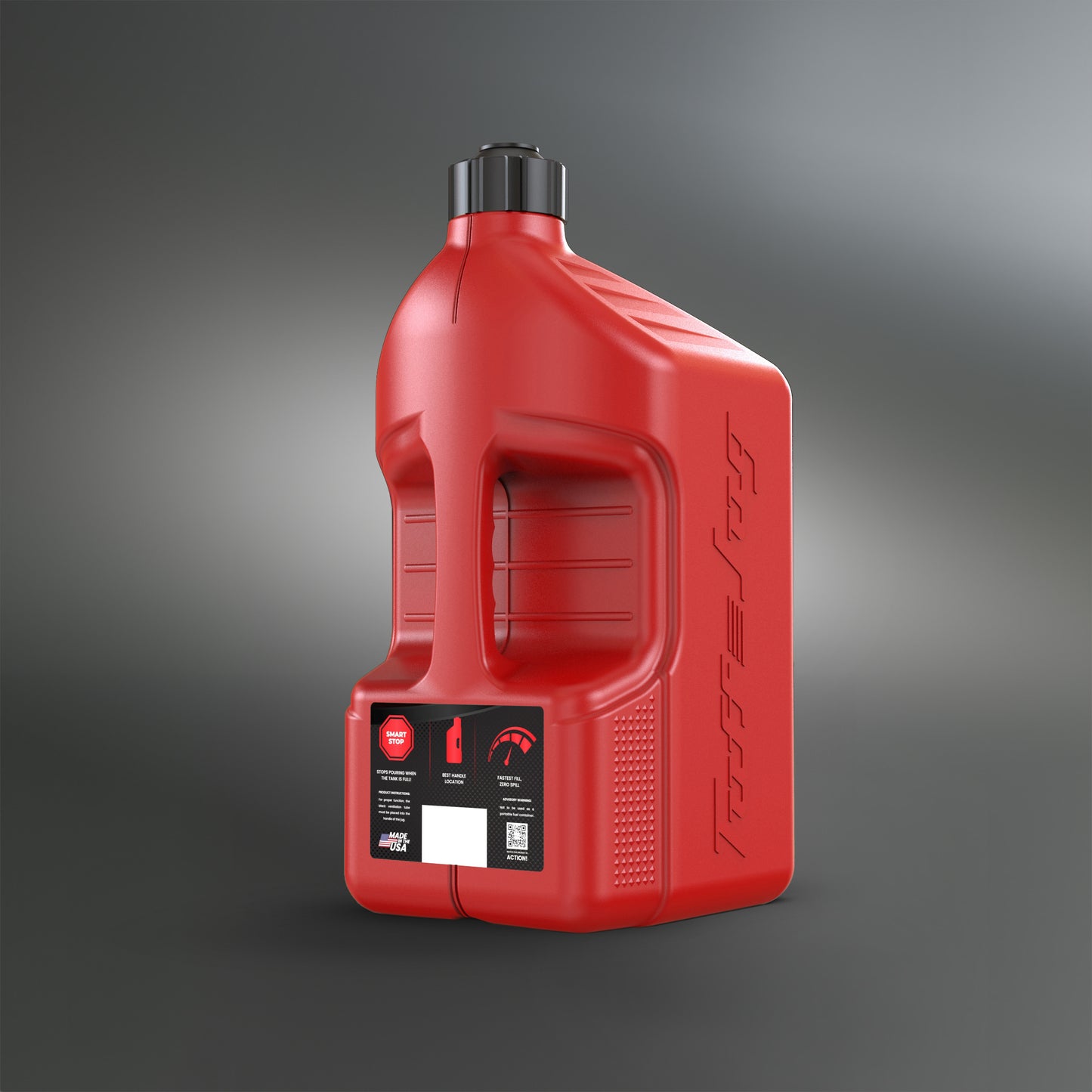 10L Red with Spout & Standard Cap