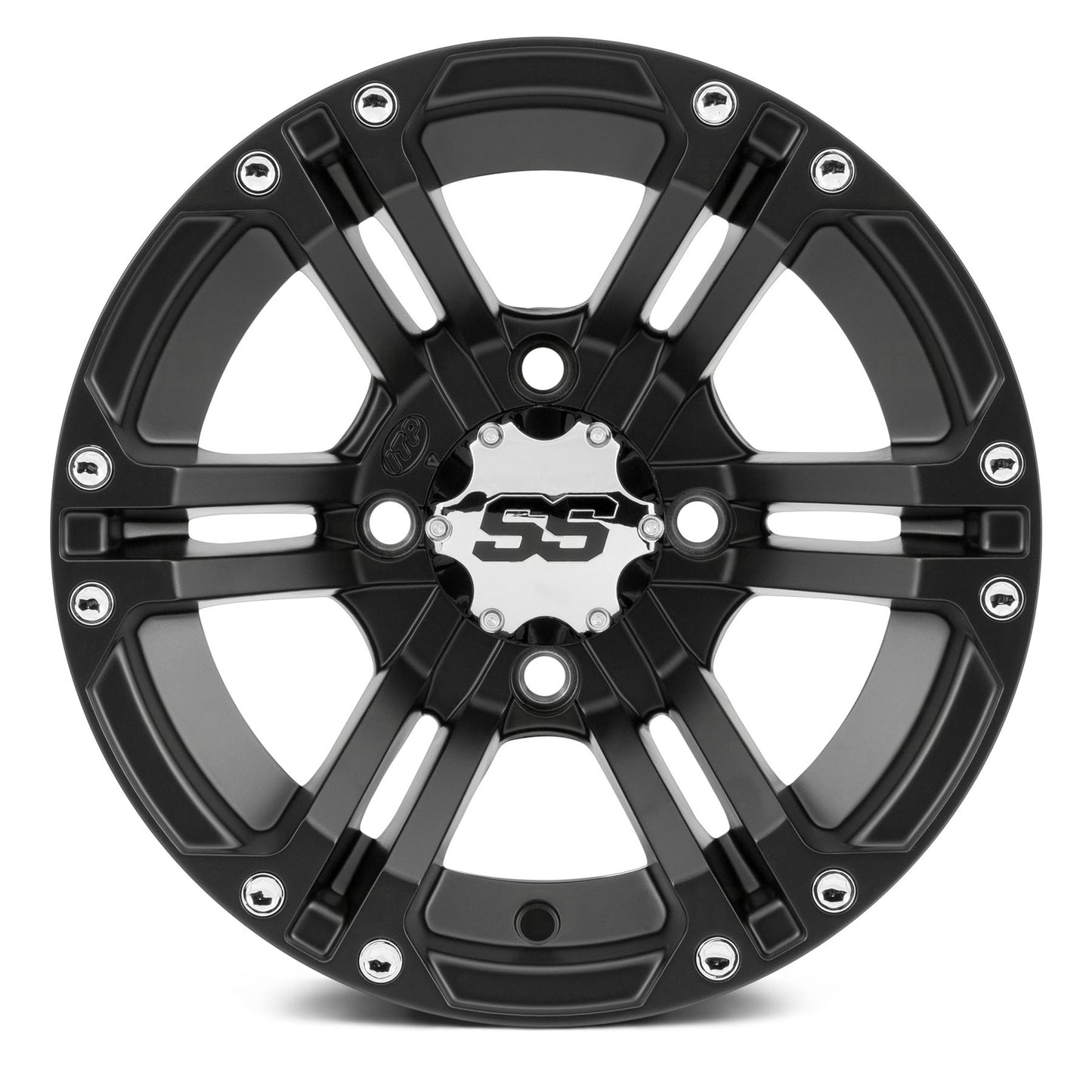 Itp Ss Alloy SS212 14x6 Black (14SS2406BX) - 1422233536B