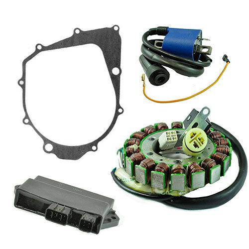 Stator + CDI + Ignition Coil + Gasket for Yamaha Raptor / Warrior 2002-2013