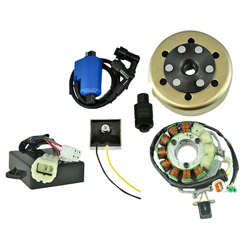HO Stator 200 W + Regulator + CDI + Coil + Flywheel + Puller for Yamaha Banshee 1997-2006