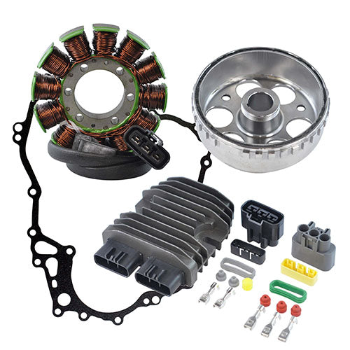 RM Stator Kit Stator + Regular Rec + Flywheel +crankcase Cover Gask