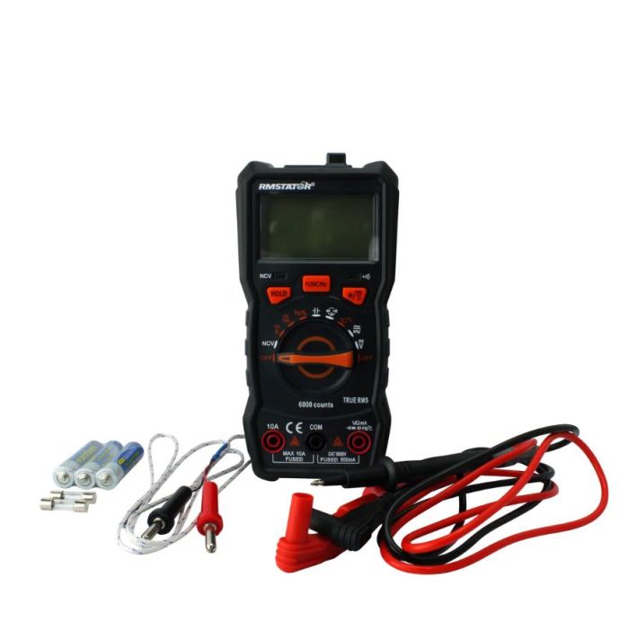 Digital Multimeter DC / AC Voltage Resistance Diode Transistor Continuity Test
