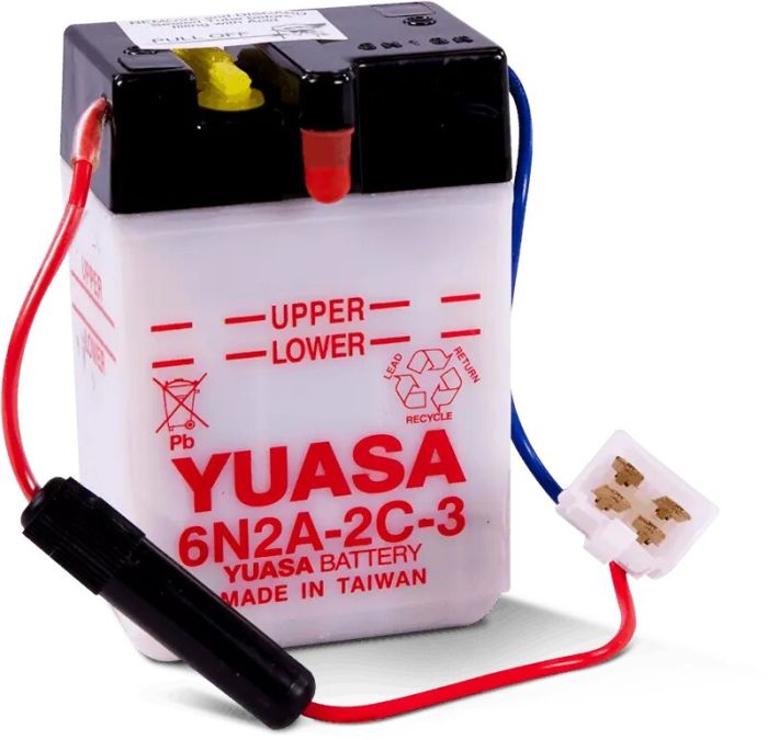 Conventional 6N2A-2C-3 6 Volt Battery - YUAM262C3