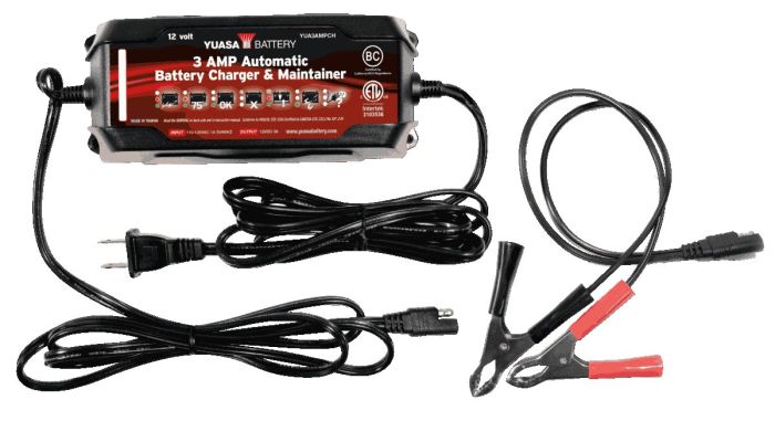 3 Amp Charger & Maintainer (12V) - YUA3AMPCH