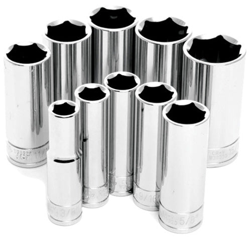 10PC 3/8" Driver Sae Dw Socket Set - W38300