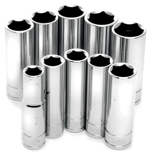 10PC 3/8" Driver Met Dw Socket Set - W38402