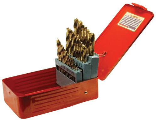 29PC Drill Bit Set with Steel Case - W9017 | PT
