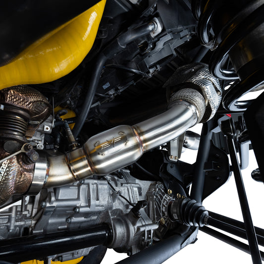 EVP Racing 3 Inch Down Pipe with Bullet Muffler fo (300DC0387)