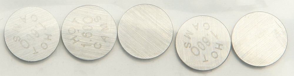 Hot Cams Shim Package Refills — MPN 5PK948160
