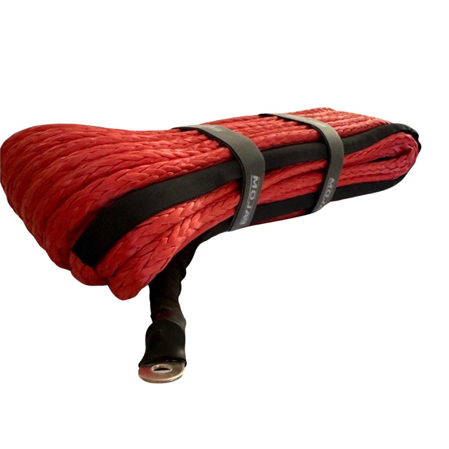 3/8'' x 85' Synthetic Winch Rope with forged winch hook