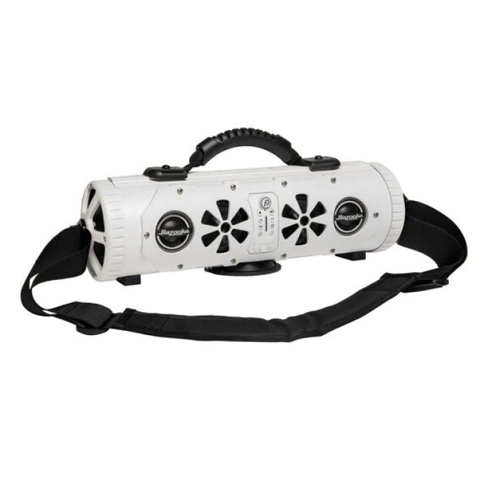 Bazooka Bluetooth Mini G3 Party Bar 16" White - BPB16-G3-BAT-WH