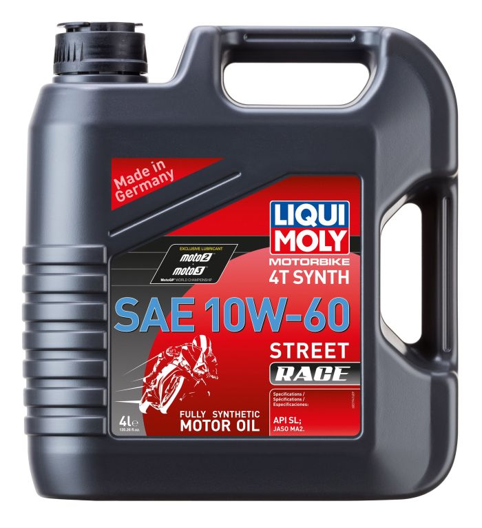 Liqui Moly Motorbike 4T Synth 10W-60 Street Race 4 Liter - 20072