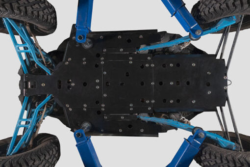 Uhmw Skid Plate-Sz-Pol Rzr Turbo S - 2 Seat with Rock Slider - 76-10166KIT | Seizmik
