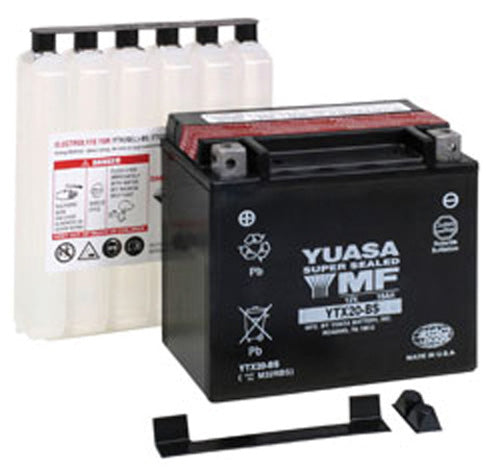 Yuasa YTX20-BS Maintenance Free 12 Volt Battery - YUAM32RBS