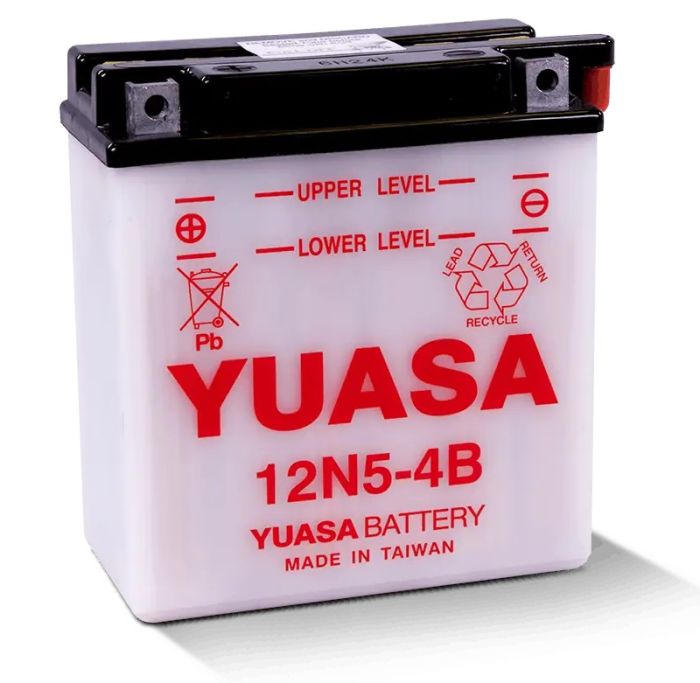 Yuasa 12N5-4B Conventional 12 Volt Battery - YUAM2250B