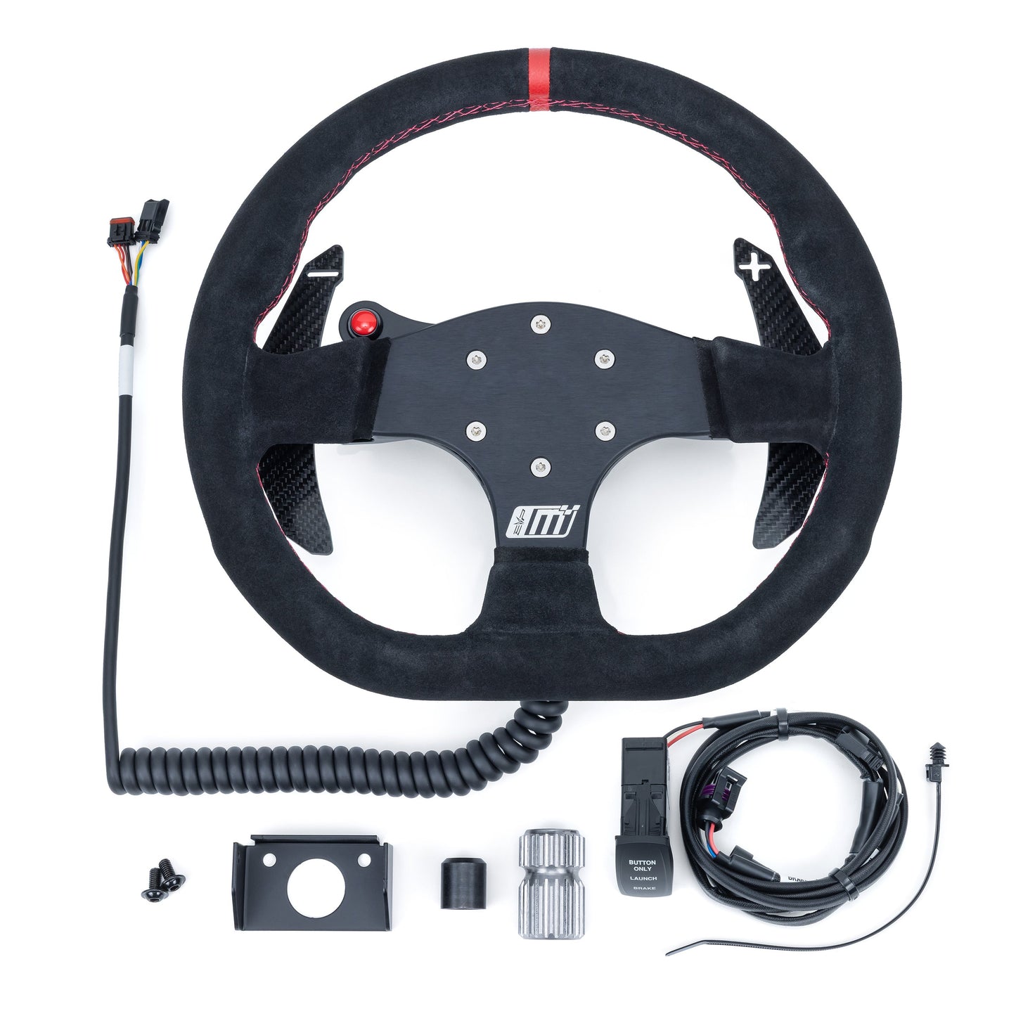 EVP.MOde Race Steering Wheel With PTT or Launch Control Buttons for Can-Am Maverick R