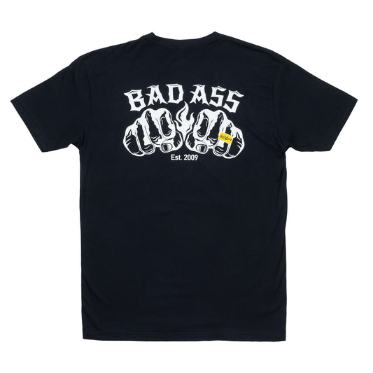 Evolution Powersports Badass Logo Black T-Shirt