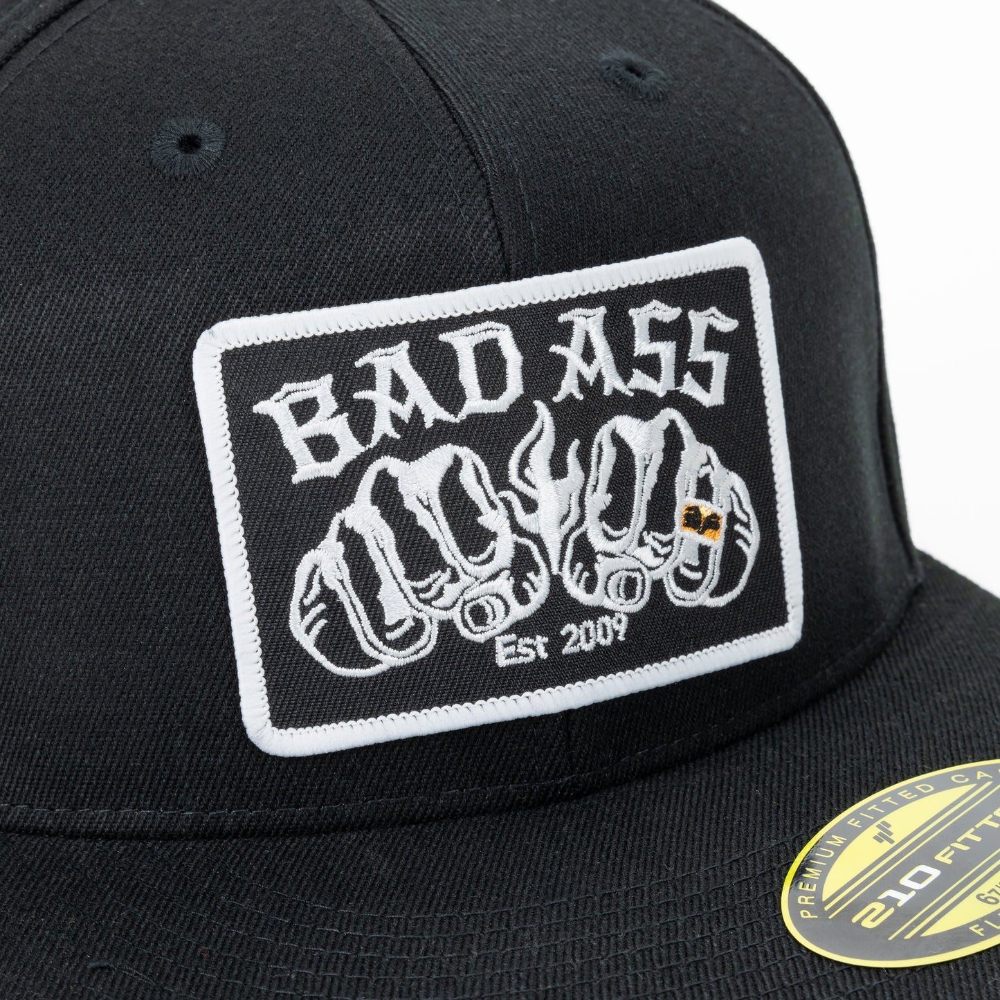 Evolution Powersports Badass Black Fitted Hat (950FU0372)