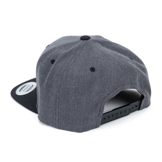 EVP Heather Gray Stealth Canvas Snapback Hat