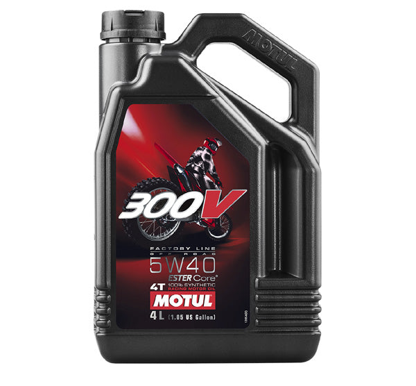 Motul - 300V Fl Off Road 5W40, 4 Liter - 104135