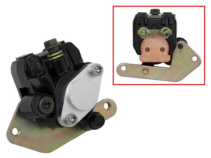 Bronco Brake Caliper, Rear with Brake Pads - AT-05A01
