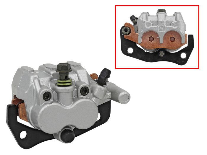 Bronco Brake Caliper, Front Left with Brake Pads - AT-05A05
