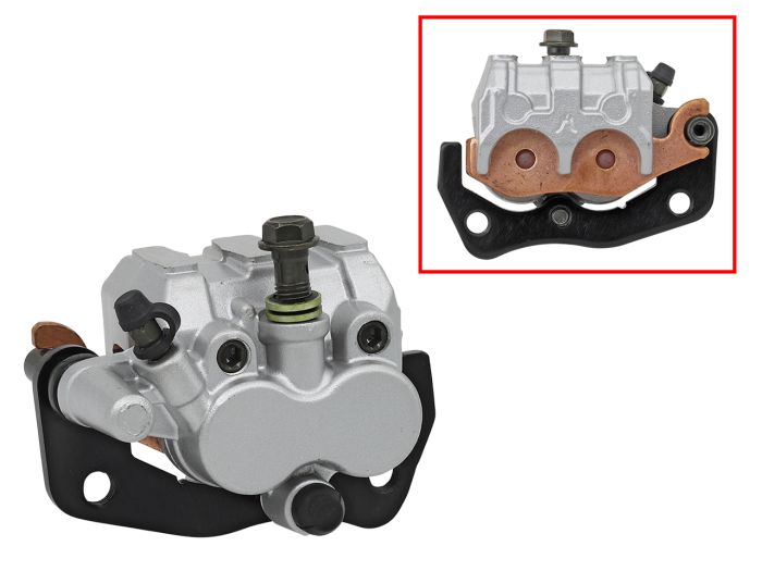Bronco Brake Caliper, Front Right with Brake Pads - AT-05A06