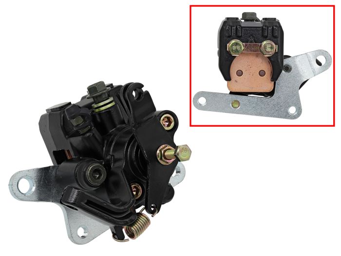 Bronco Brake Caliper, Rear with Brake Pads - AT-05A16