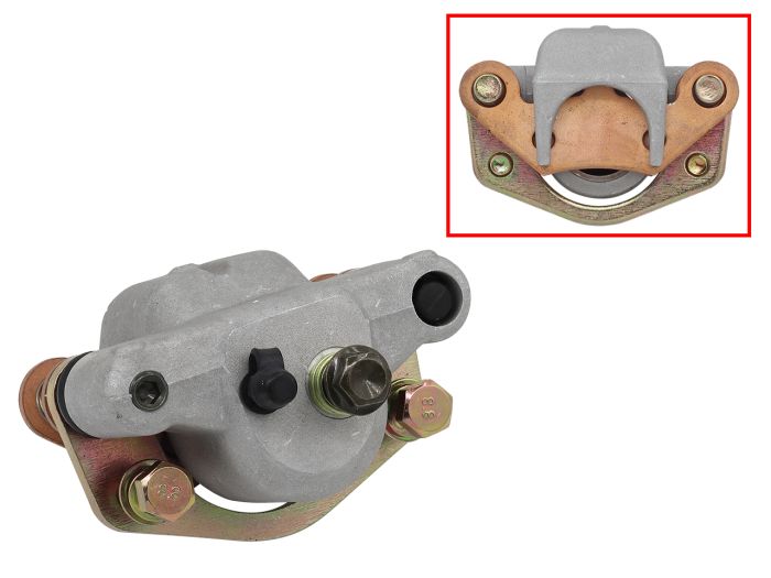 Bronco Brake Caliper, Front Left with Brake Pads - AT-05A19