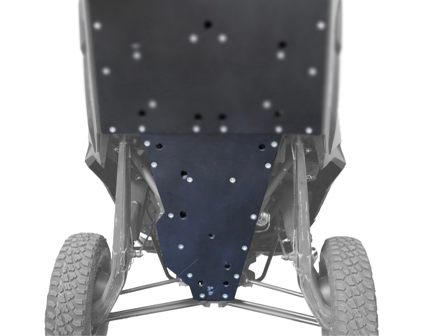 Can-Am Maverick R Max UHMW Rear Skid Plate