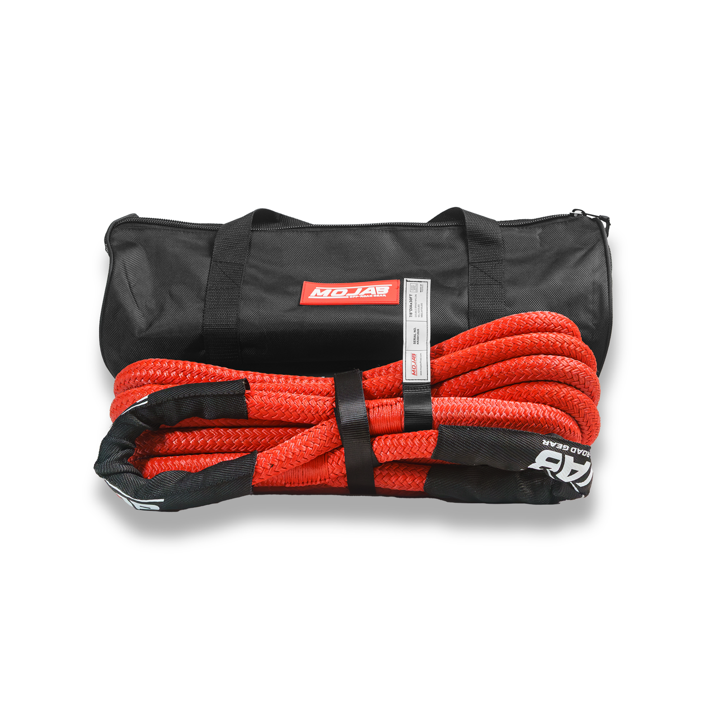 MOJAB OFFROAD 7/8'' x 30' Kinetic rope with storage bag (Lifet... - MOJAB OFFROAD
