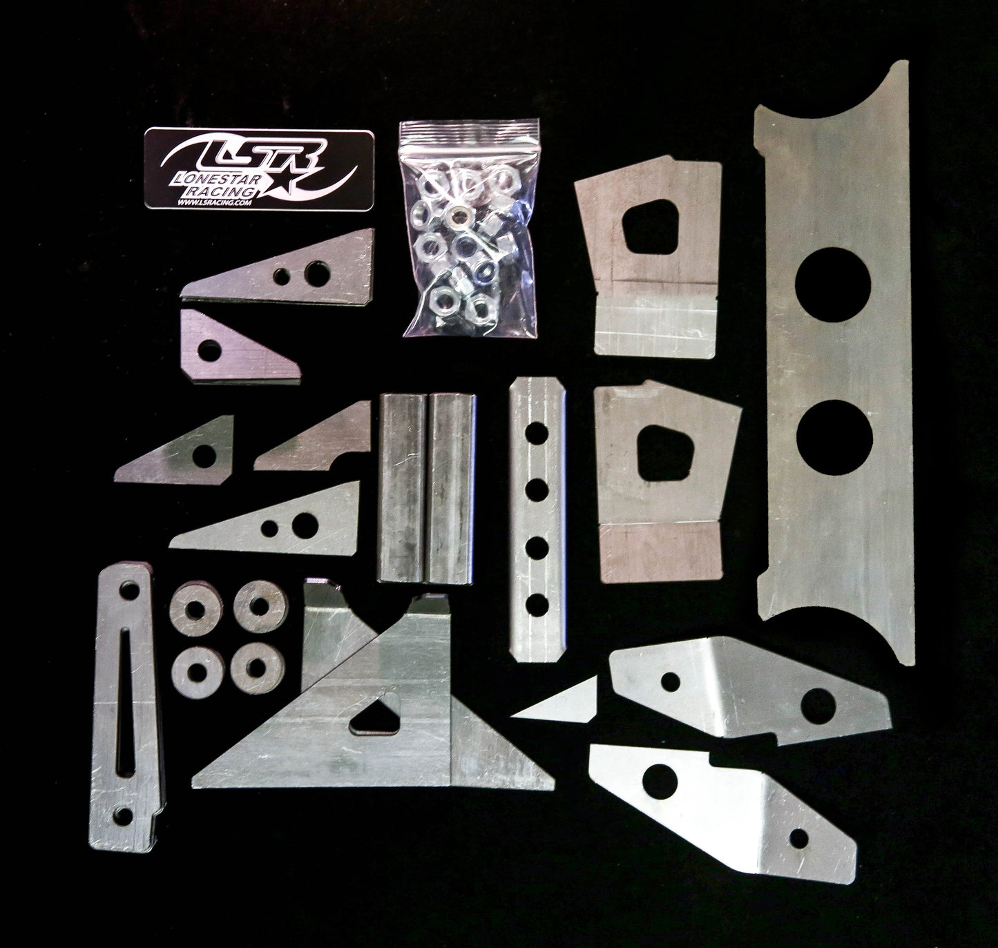 Lone Star Racing ATV & UTV Polaris RZR 570 Gusset Kit - Lone Star Racing ATV & UTV