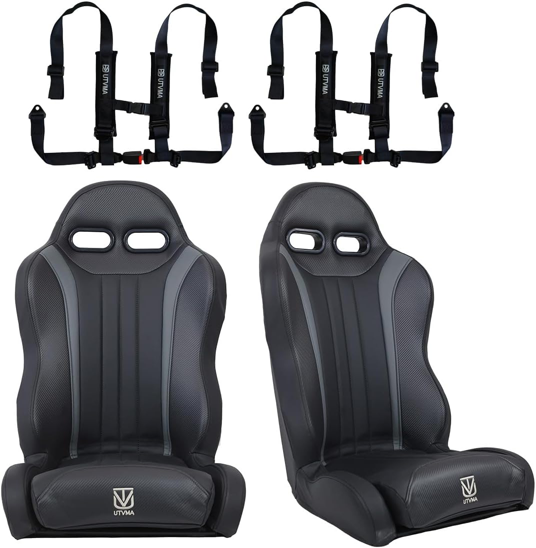 "Weekender" Series Pair of Front Suspension Bucket Seats Maverick X3 2 or 4 Seater (2017-2025)