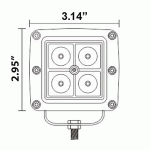 Cube Flood Light