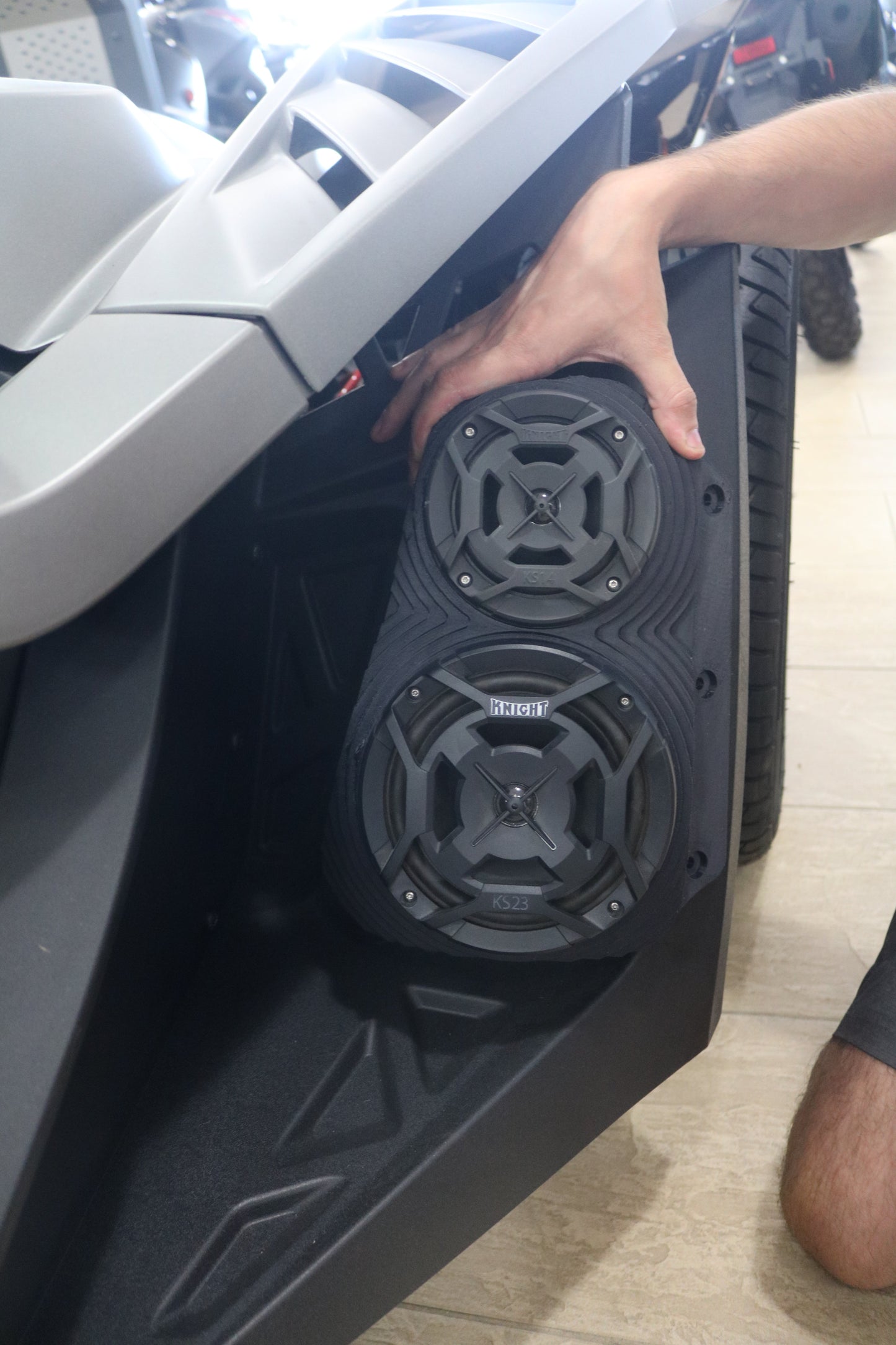 Polaris Slingshot Bluetooth LED Sound System - Housings Only