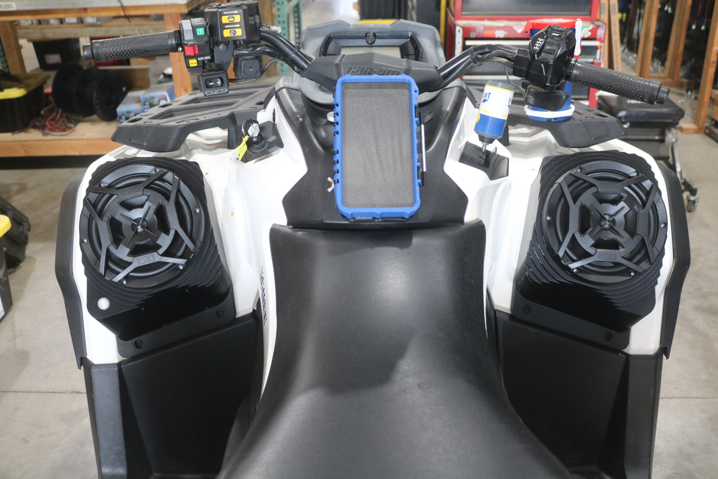 Can Am Outlander (2012–2026) 8" Custom Fit Waterproof Fender Speaker Pods