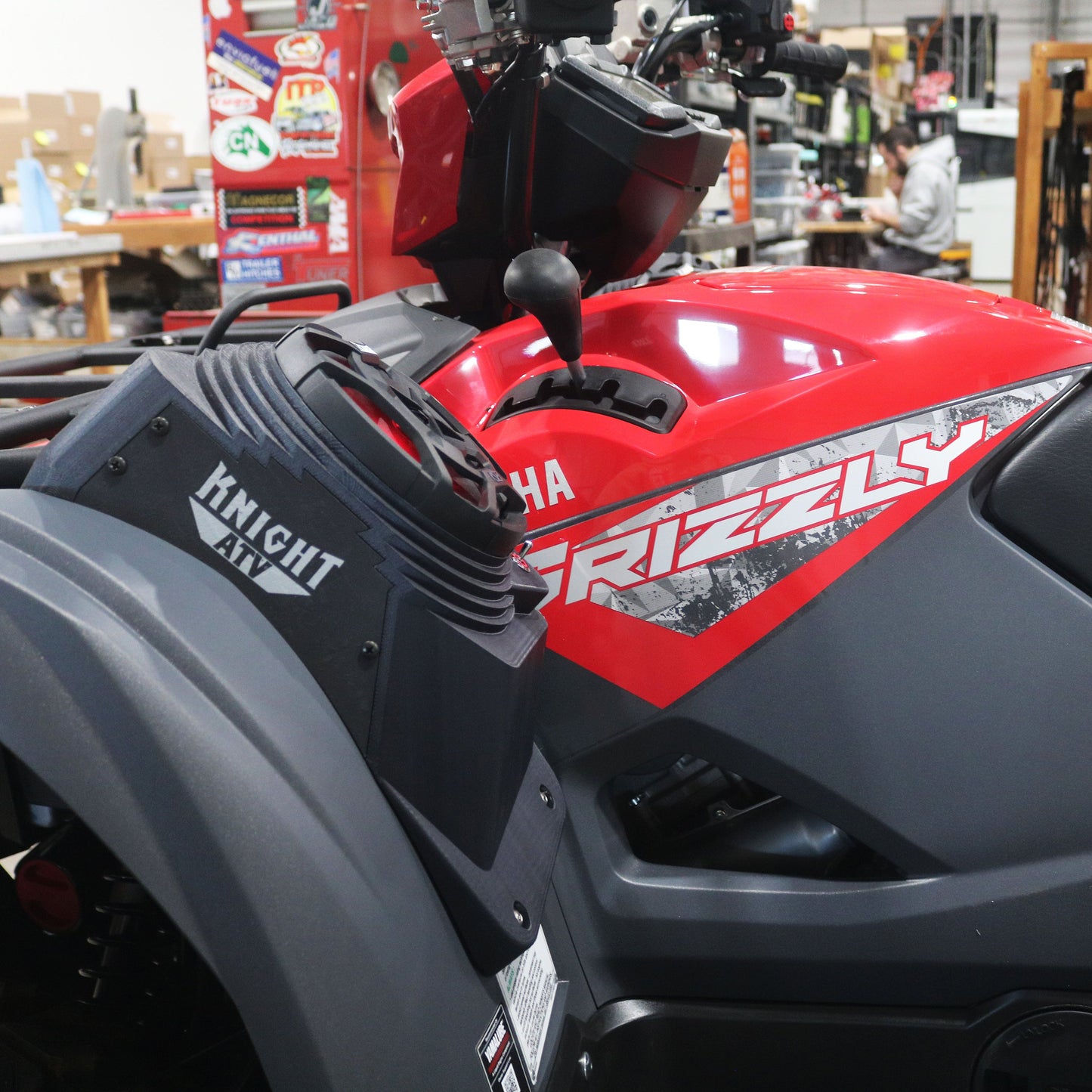 Yamaha Grizzly 700 (16–25) Bluetooth LED ATV Sound System