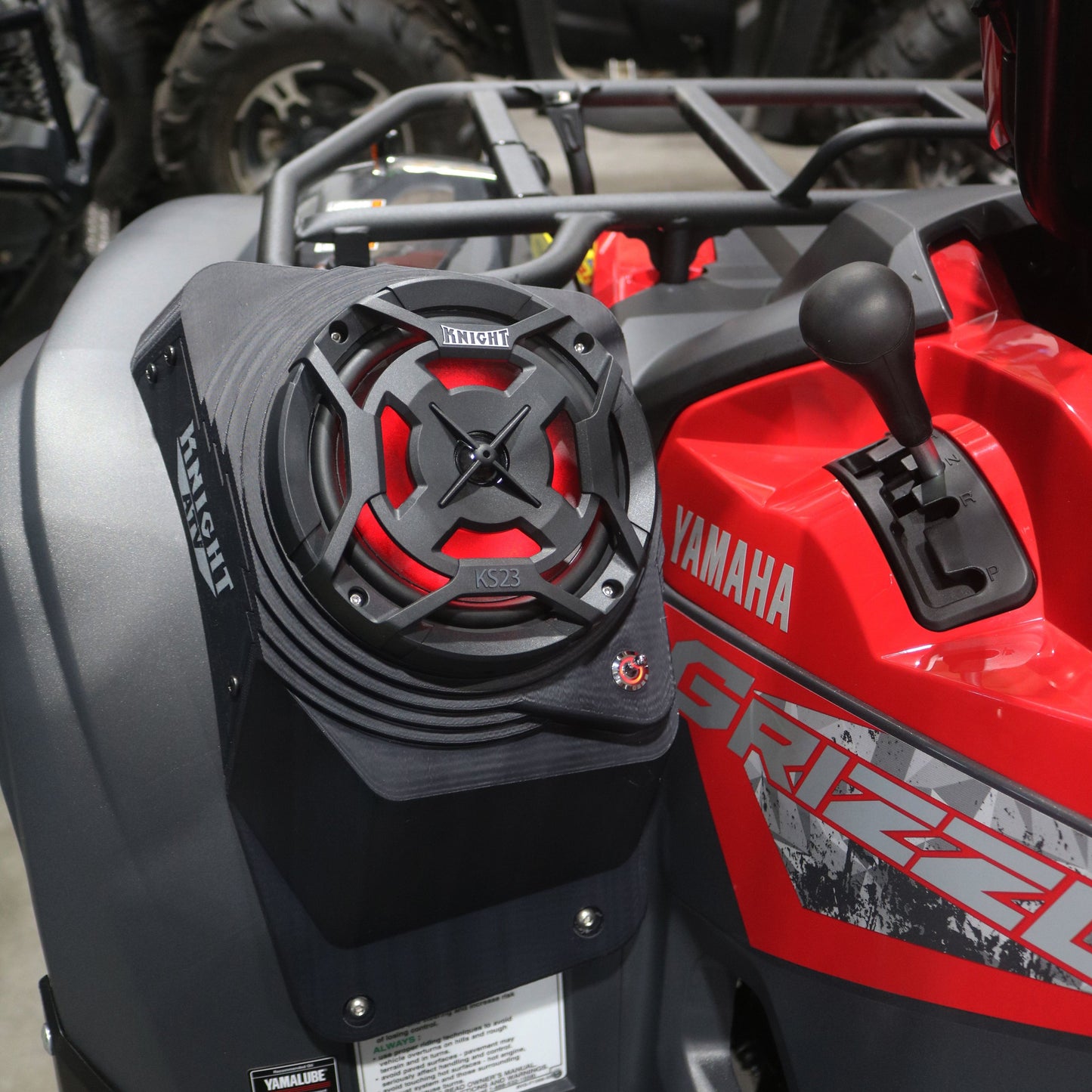 Yamaha Grizzly 700 (16–25) Bluetooth LED ATV Sound System