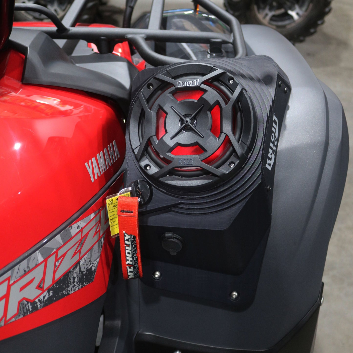 Yamaha Grizzly 700 (16–25) Bluetooth LED ATV Sound System