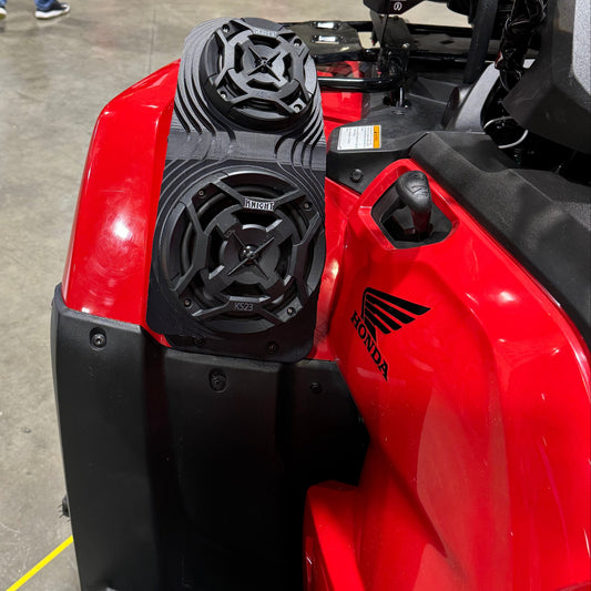 Honda Rancher (2014–2026) Custom Fit Waterproof Fender Speaker Pods