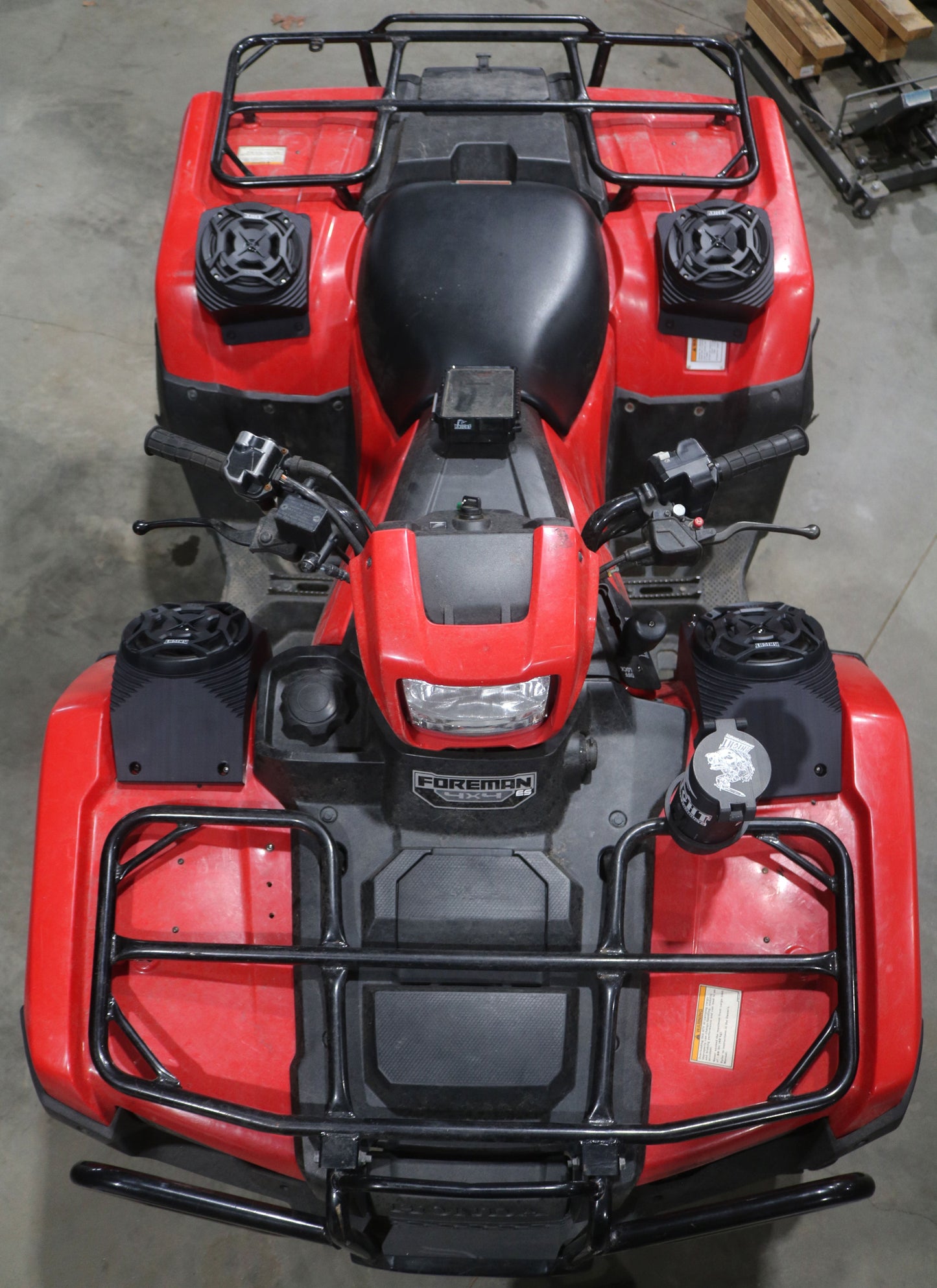 Honda Foreman and Rubicon (14–25) Bluetooth LED Rear ATV Sound System